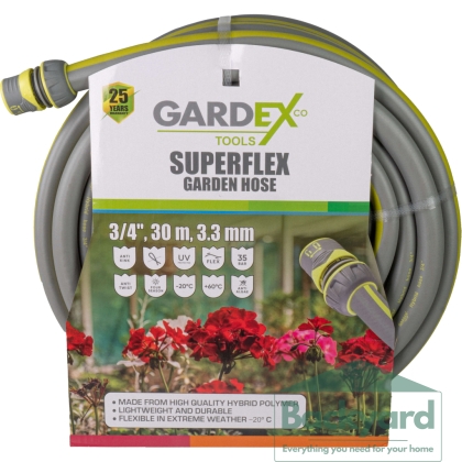 Маркуч градински SUPERFLEX 3/4", 30m, 3.3mm GX