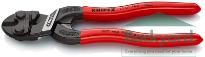 Клещи болторези CoBolt, червена ръкохватка 160мм, Knipex