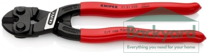 Клещи болторези CoBolt с водещ ръб, червена ръкохватка 200мм, Knipex