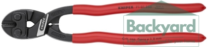 Клещи болторези CoBolt, червена ръкохватка 250мм, Knipex
