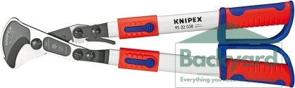 Ножици за рязане на кабел до 280мм2, синьо-червена ръкохватка 570мм, Knipex
