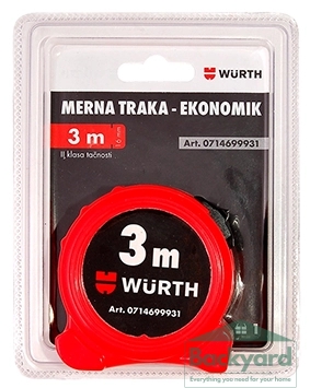 Ролетка - Economic, 3m х 16mm