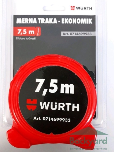 Ролетка - Economic - 7,5m х 25mm