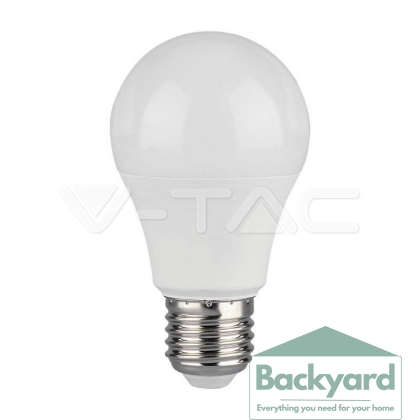 LED Крушка 10.5W E27 A60 Термо Пластик 6400K