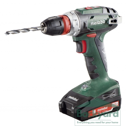 Акумулаторен винтоверт METABO BS 18 QUICK 2x2.0AH