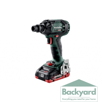 Акумулаторен ударен гайковерт METABO SSW 18 LTX BL, 18 V, 2х4.0 Ah LiHD, 300 Nm, 1/2 ", с батерии и зарядно