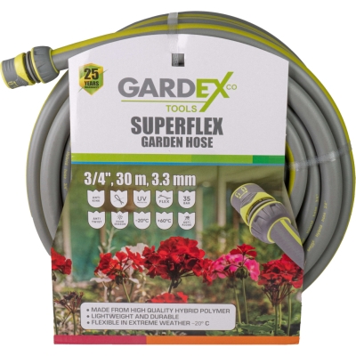 Маркуч градински SUPERFLEX 3/4", 30m, 3.3mm GX