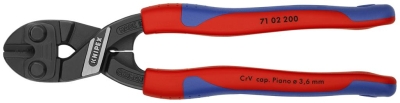 Клещи болторези CoBolt, синьо-червена ръкохватка 200мм, Knipex