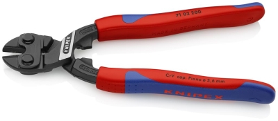 Клещи болторези CoBolt, синьо-червена ръкохватка 200мм, Knipex