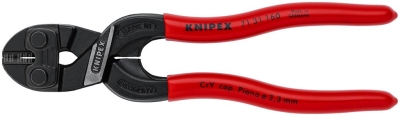 Клещи болторези CoBolt с водещ ръб, червена ръкохватка 160мм, Knipex