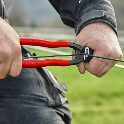Клещи болторези CoBolt, червена ръкохватка 250мм, Knipex