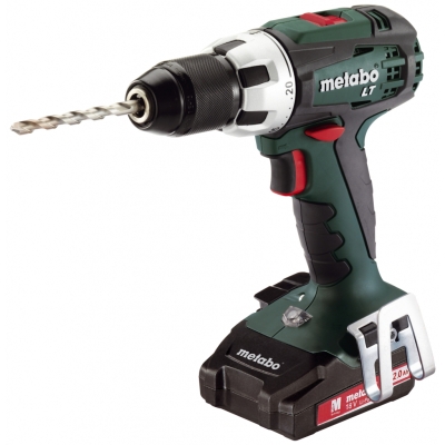 Акумулаторна отвертка Metabo BS 18 LT Compact 18 V с 2 батерии 2 ah и зарядно