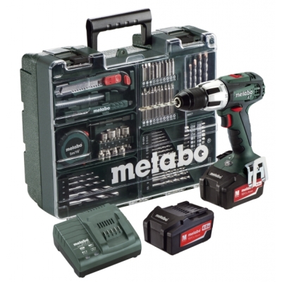 АКУМУЛАТОРНА УДАРНА БОРМАШИНА METABO SB18 LT SET